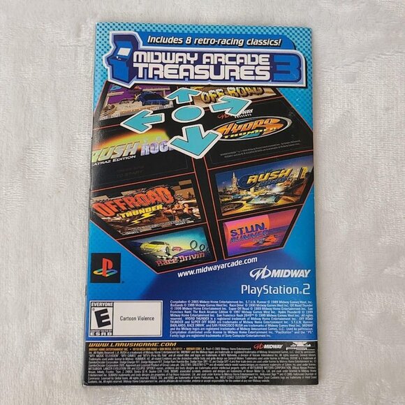 LA Rush PlayStation 2 PS2 Replacement Case and Manual Only No Game Disc - Picture 7 of 7